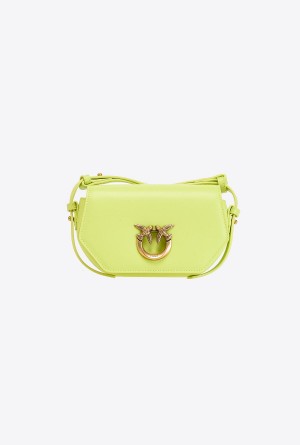 Pinko Baby Love Bag Click Hexagon Simply Dorados | MXEGJ53903