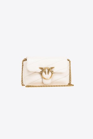 Pinko Baby Love Bag Puff Maxi Quilt Dorados | MXCIF30555