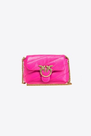 Pinko Baby Love Bag Puff Maxi Quilt Dorados | MMXFT52255