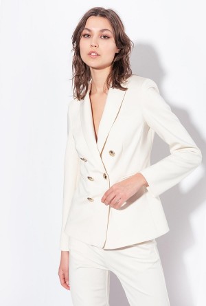 Pinko Blazer with jewel buttons Rosas Blancos | DMXKV80508