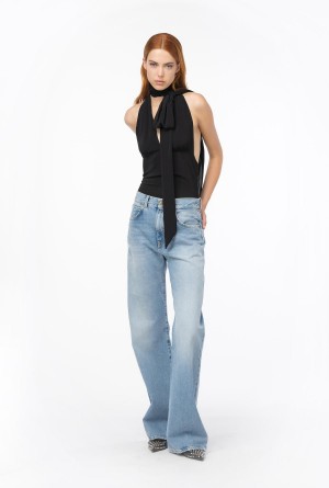 Pinko Bodysuit with maxi bow Negros | MXCIF62657
