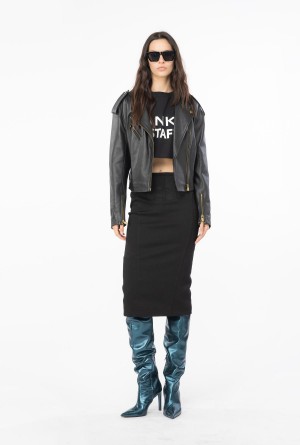 Pinko Calf-length jegging-effect bustier skirt Negros | MXJZR71573