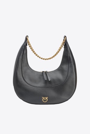 Pinko Classic Brioche Bag Hobo Dorados | MXCIF71966