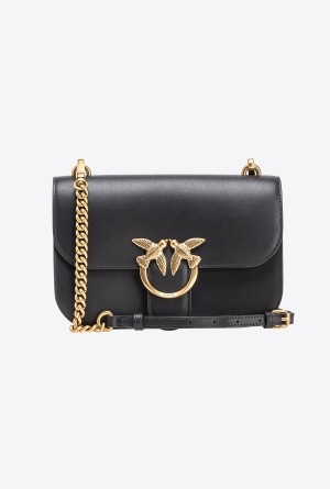 Pinko Classic Love Bag Bell Simply Dorados | XMXGW89731