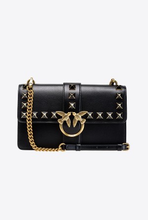 Pinko Classic Love Bag One Painted Studs Dorados | AMXDF41132