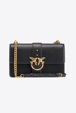 Pinko Classic Love Bag One Simply Dorados | FMXHY56129