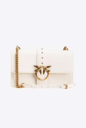 Pinko Classic Love Bag One Simply Dorados | ZMXNQ97300