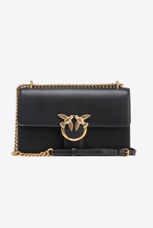 Pinko Classic Love Bag One Simply Dorados | XMXBH77847