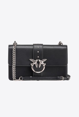 Pinko Classic Love Bag One Simply Plateados | BMXSD92434