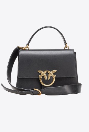 Pinko Classic Love Bag One Top Handle Light Simply Dorados | XMXBH12988