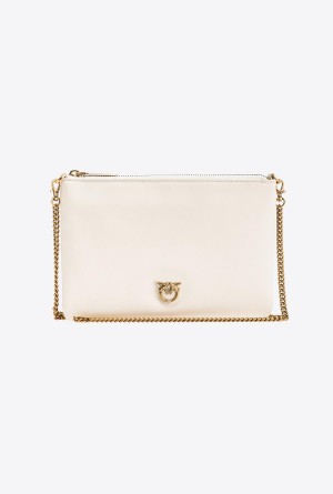 Pinko Classic Planos Love Bag Simply Dorados | LMXTR20938