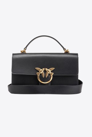 Pinko Classic Love Bag One Light Dorados | AMXWC57880
