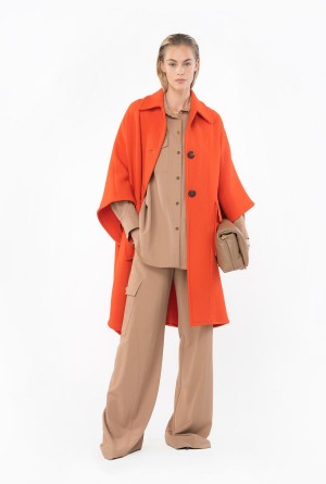 Pinko Cloth cape Naranjas | GMXUC75104