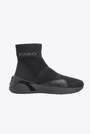 Pinko De Punto sneakers Negros | MXJZR71656