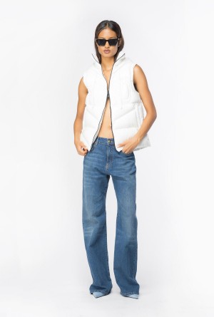Pinko Down vest Blancos | GMXUC39513