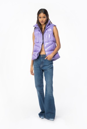 Pinko Down vest Morados | LMXTR67681