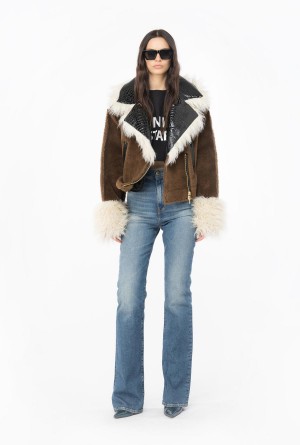 Pinko Flared vintage denim jeans Azules | EMXHC30192