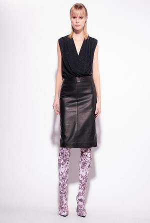 Pinko Jacquard wrap bodysuit Negros | BMXSO90517