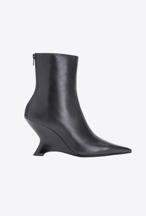 Pinko Laminated leather ankle boots Negros | MXNEJ37430