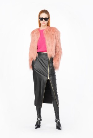Pinko Love Birds cashmere sweater BEETROOT | ZMXMJ64562