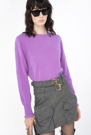 Pinko Love Birds cashmere sweater HYACINTH | DMXKV70260