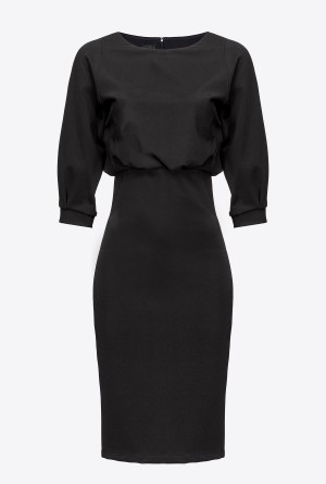 Pinko Midi dress with sheath skirt Negros | EMXHC19963