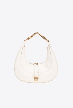 Pinko Mini Brioche Bag Hobo Dorados | MXZDE35829