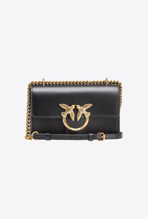 Pinko Mini Love Bag One Simply Dorados | MXEAH77408