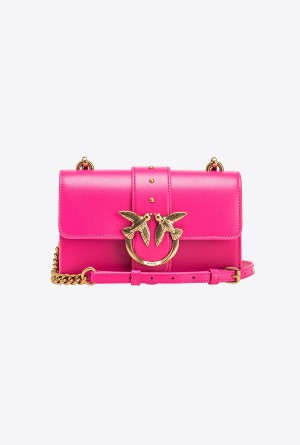 Pinko Mini Love Bag One Simply Dorados | MXCIF65456