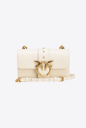 Pinko Mini Love Bag One Simply Dorados | MXXMI15342