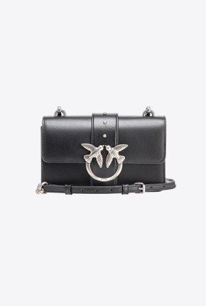 Pinko Mini Love Bag One Simply Plateados | LMXTR86228