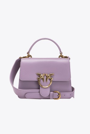 Pinko Mini Love Bag One Top Handle Light Simply IRIS-ANTIQUE GOLD | MXXMI93089