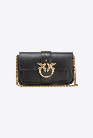 Pinko Pocket Love Bag One Simply Dorados | MXCVG28415