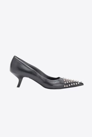 Pinko Studded pumps Negros | MXJBT45281