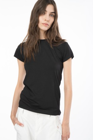 Pinko T-shirt with Love Birds embroidery Negros | XMXGW75563