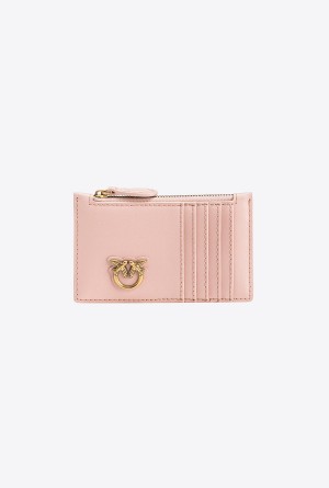 Pinko Zipped card holder Dorados | DMXVO99686